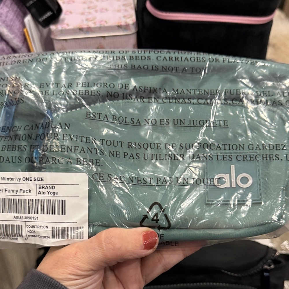 ALO Yoga Teal Crossbody Bag